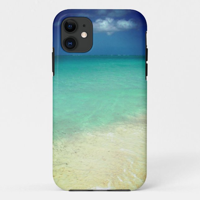 Blaues Wasser tropischer karibischer iPhone 5 Fall Case-Mate iPhone Hülle (Rückseite)