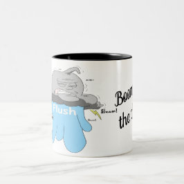 Blaues Wasser Zweifarbige Tasse