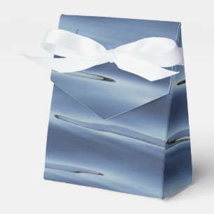 Blaues Wassermuster Geschenkschachtel