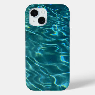 Blaues Wassermuster, Wellenbrecher Case-Mate iPhone Hülle