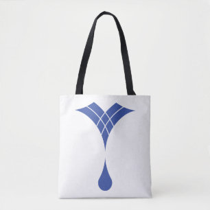 blaues Wassertropfendesign