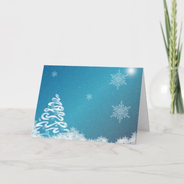 Blaues Weihnachten (Vorderseite)