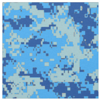 Blaues Weihnachten - blaue Tarnung Stoff
