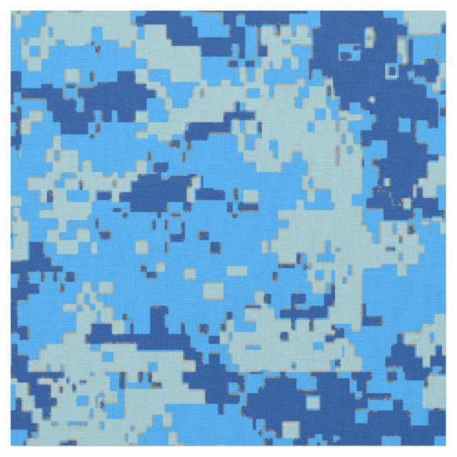 Blaues Weihnachten - blaue Tarnung Stoff (Nahaufnahme)