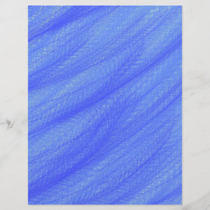 Blaues Weizenfeld-Schreibpapier 2-seitige Seite