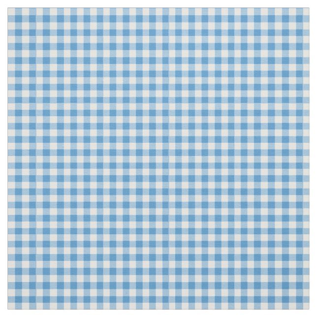 Blaues Winden-Karo-Gingham-Muster-Gewebe Stoff (Muster)
