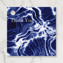 Blaues Wirbles Muster