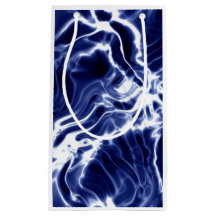 Blaues Wirbles Muster