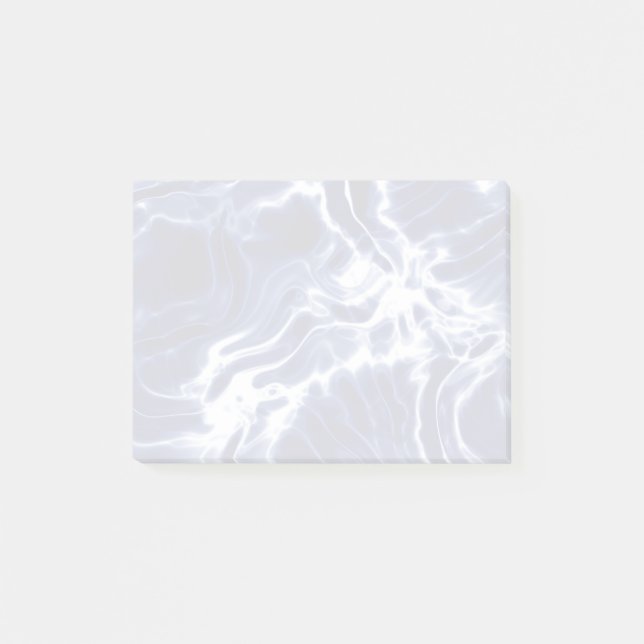 Blaues Wirbles Muster Post-it Klebezettel