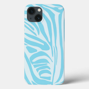 Blaues Zebramuster Case-Mate iPhone Hülle