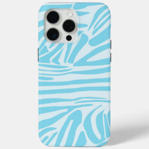 Blaues Zebramuster Case-Mate iPhone Hülle