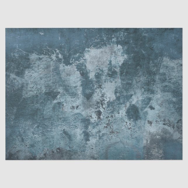 blaues Zementpapier Seidenpapier (Vorderseite)