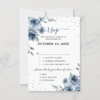 Blauflatte Bläserne Botanische Chic Hochzeit