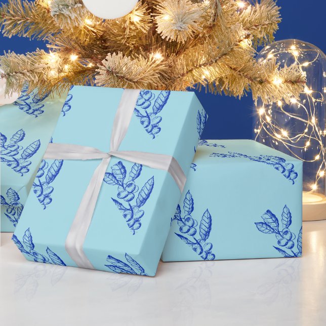 Blaufolienverpackungspapier Geschenkpapier (Feiertage)