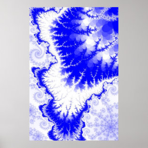 Blaugefiederter Sternposter Poster