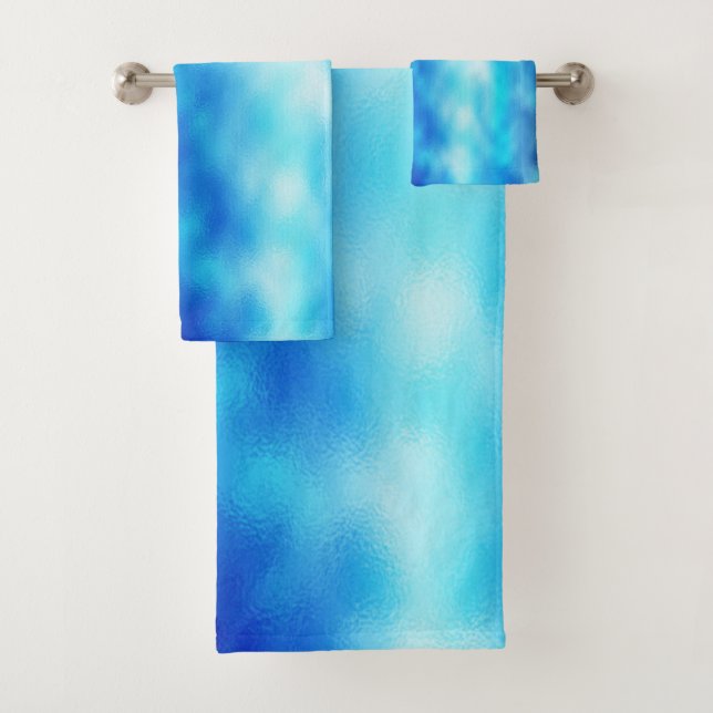 Blauglas Badhandtuch Set (Insitu)