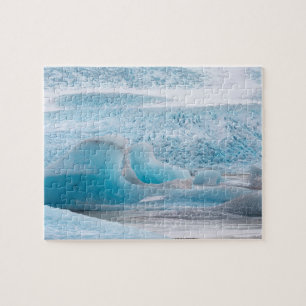 Blauglaziale Eisformen, horizontal Puzzle