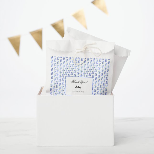 Blauglocken-Hochzeitsgeschenktüten Geschenktütchen (Party)
