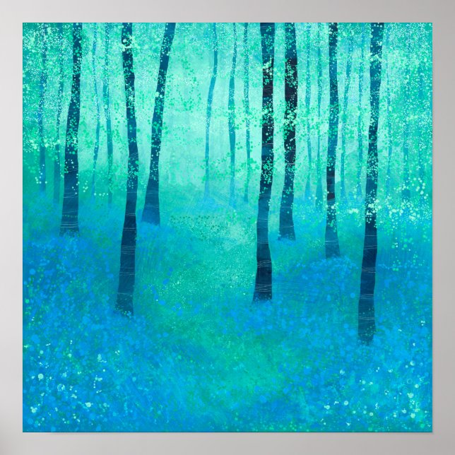 Blauglockenwald Poster (Vorne)