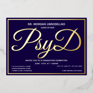 Blaugold-PsyD-Abschlussfeier Folieneinladung