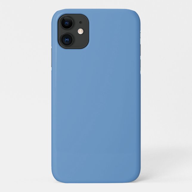 Blaugrau (Crayola) (Vollfarbe) Case-Mate iPhone Hülle (Rückseite)