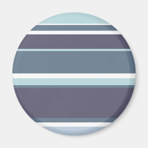 Blaugrau Streifen Magnet