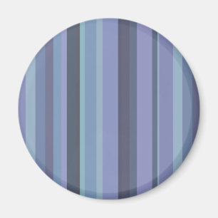 Blaugraue horizontale Streifen Magnet