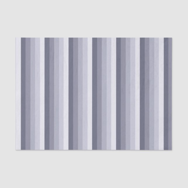 Blaugraue Schattenstreifen Seidenpapier (Vorderseite)