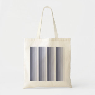 Blaugraue Schattenstreifen Tragetasche
