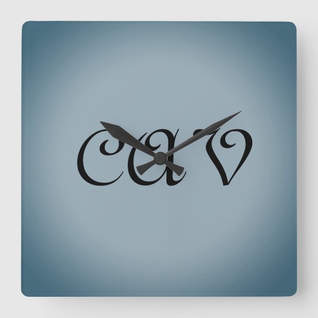 Blaugraue Uhren (Vorderseite)