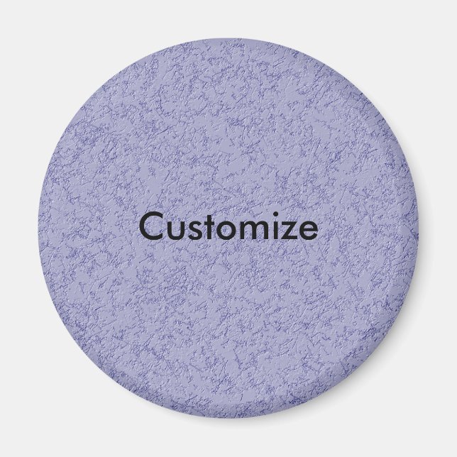 Blaugraue Wand - Vorlage Magnet (Vorne)