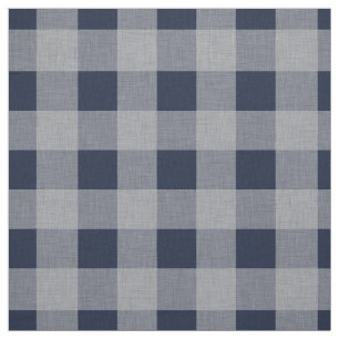 Blaugraues Prüfmuster   Lumberjack Kariert Stoff