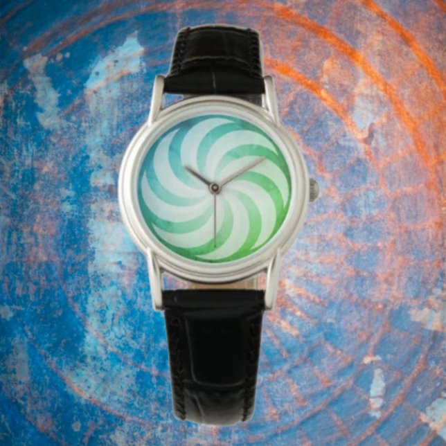 Blaugrün Armbanduhr (Von Creator hochgeladen)