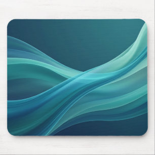 Blaugrüne Fließband-Mauspad Mousepad