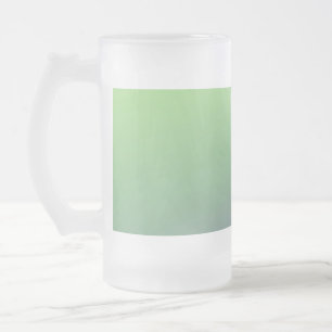 Blaugrüne Regenbogen-Abstract-Textur-Muster-Kunst Mattglas Bierglas
