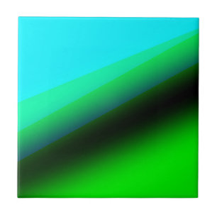 Blaugrüne Regenbogen-Abstrakt-Textur-Muster-Kunst Fliese