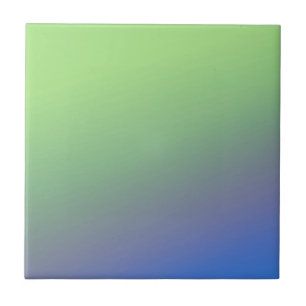Blaugrüne Regenbogen-Abstrakt-Textur-Muster-Kunst Fliese