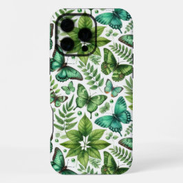 Blaugrüne Schmetterlinge iPhone 16 Pro Max Hülle