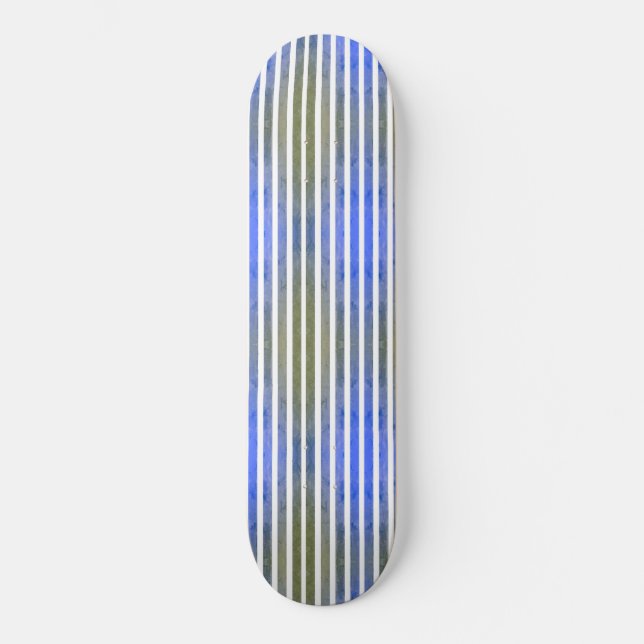 blaugrüner Skater Skateboard (Vorderseite)