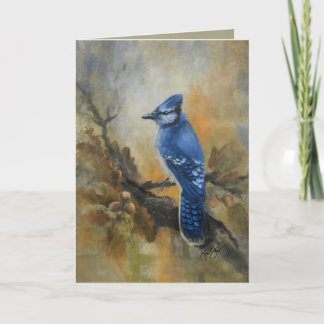 Blauhäher "Jaybird" Karte