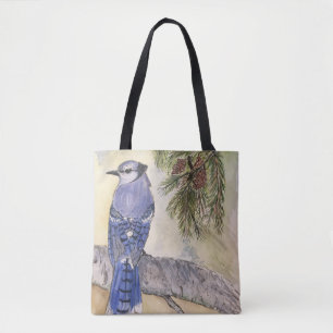 Blauhäher-Taschen-Tasche