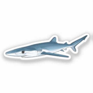 Blauhai Aufkleber