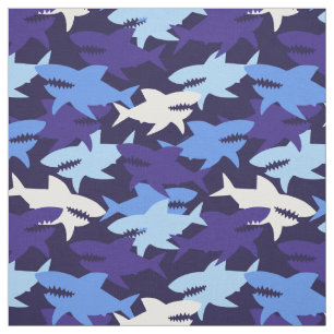 Blauhaie Camouflage Muster Stoff