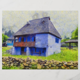 Blauhausmalerei Flyer