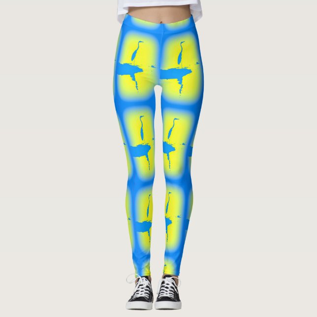 Blauhelme Leggings (Vorderseite)
