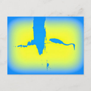 Blauhelme Postkarte