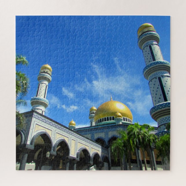 Blauhimmelmoschee Puzzle (Vertikal)