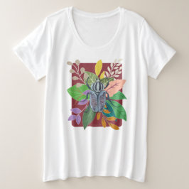 Blaukäfer Große Größe T-Shirt