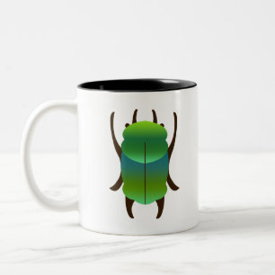 Blaukäfer Zweifarbige Tasse