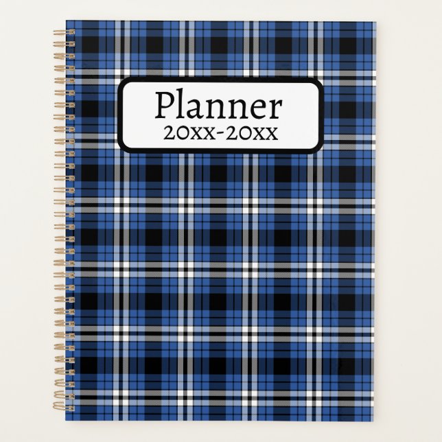 Blaukariert Planer (Vorderseite)